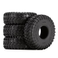 INJORA 1.0" 61*21mm Super Soft All Terrain Tires for 1/24 RC Crawlers (4) (T1009)