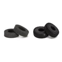 INJORA 1.0" 61*21mm Super Soft All Terrain Tires for 1/24 RC Crawlers (4) (T1009)