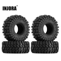 INJORA King Trekker 1.0" 58*24mm S5 All Terrain Tires for 1/18 1/24 RC Crawlers (4) (T1017)