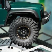 INJORA King Trekker 1.0" 58*24mm S5 All Terrain Tires for 1/18 1/24 RC Crawlers (4) (T1017)