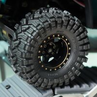 INJORA King Trekker 1.0" 58*24mm S5 All Terrain Tires for 1/18 1/24 RC Crawlers (4) (T1017)