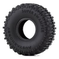 INJORA 1.0" 60*20mm Rubber Mud Tires for 1/24 RC Crawlers (4) (T2430)