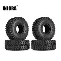 INJORA 1.0" 62*24mm S4 All Terrain Tires for 1/18 1/24 RC Crawlers (4) (T2450)