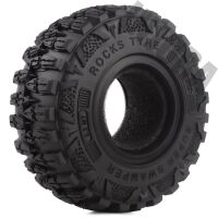 INJORA 4PCS 2.2 120*48mm Mud Grappler Wheel Tires for 1/10 RC Rock Crawler