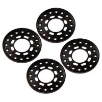 INJORA 4PCS CNC Aluminum Outer Beadlock Rings 8 ovals for INJORA 1.0 Wheel Rims Black