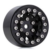 INJORA 1.0" 12-Spokes Beadlock Aluminum Wheel Rims...