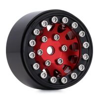 INJORA 1.0" 12-Spokes Beadlock Aluminum Wheel Rims...