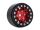 INJORA 1.0" 12-Spokes Beadlock Aluminum Wheel Rims for 1/24 RC Crawlers (4) (W1049) - Red