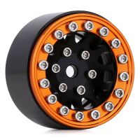 INJORA 1.0" 12-Spokes Beadlock Aluminum Wheel Rims...