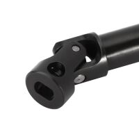 INJORA Black Hardened Steel Drive Shafts with D-shaped Holes for 1/18 TRX4M (4M-50BK) Black