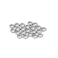 INJORA 80pcs M2.5 Flat Stainless Steel Spacers Washers Shims For TRX4M Mods