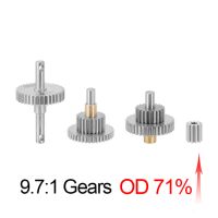 INJORA Underdrive 71% Stainless Steel Transmission Gear Set for 1/18 TRX4M 4M-36OD