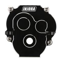 INJORA CNC Aluminum Transmission Housing with Bearings for 1/18 TRX4M (4M-51) Black