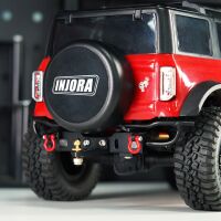 INJORA Metal Front Rear Tube Bumpers with Y wire for 1/18 TRX4M Bronco (4M-43)