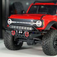 INJORA Metal Front Rear Tube Bumpers with Y wire for 1/18 TRX4M Bronco (4M-43)