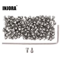 INJORA 100Pcs M1.4*3mm Hex Socket Screws For INJORA 1.0" Wheel Rims