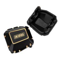 INJORA 2pcs 38g Black Brass Diff Covers for 1/10 SCX10 PRO & SCX10 III AR45