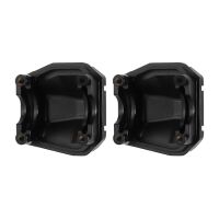 INJORA 2pcs 38g Black Brass Diff Covers for 1/10 SCX10 PRO & SCX10 III AR45