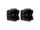 INJORA 2pcs 38g Black Brass Diff Covers for 1/10 SCX10 PRO & SCX10 III AR45
