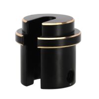 INJORA Black Brass Shock Lower Spring Retainer for 1/10 Axial SCX10 PRO