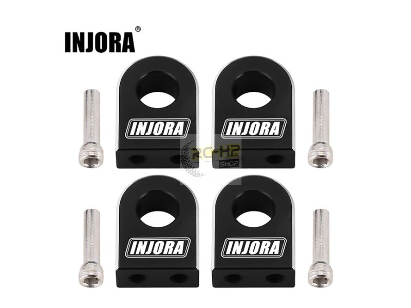 INJORA Montaggio su Palo del Corpo Alluminio CNC per 1/10 RC Crawler Axial SCX10 PRO Upgrade