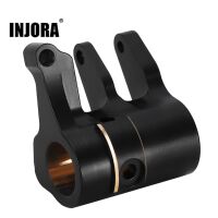 INJORA Black Brass Front Axle Link Mount for 1/10 Axial SCX10 PRO