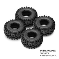 INJORA Swamp Stomper 1.0" 58*24mm S5 Crawler Tires for 1/24 1/18 RC Crawlers (4) (T1015)