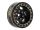 INJORA 1.0 Plus 6-Spoke Brass Beadlock Wheels 43g/pcs offset -3.75mm for 1/18 1/24 RC Crawler (4) (W1103) Black