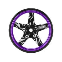 INJORA Aluminium Steering Wheel for TQI Transmitter TRX4M TRX4 TRX6 Slash Summit Purple