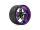 INJORA Aluminium Steering Wheel for TQI Transmitter TRX4M TRX4 TRX6 Slash Summit Purple