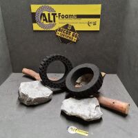 A.L.T Foams 1.9 Zoll 87 x 25 mm Soft für 1 Lage Gewicht (2 Stück)