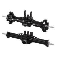 INJORA +4mm Extended Aluminum Front Rear Complete Axles For 1/18 TRX4M (4M-61)