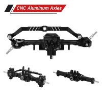INJORA +4mm Extended Aluminum Front Rear Complete Axles For 1/18 TRX4M (4M-61)
