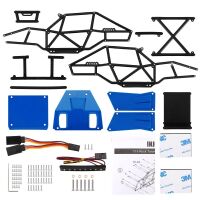 INJORA Rock Tarantula Nylon Buggy Body Chassis Kit For 1/18 TRX4M Blue