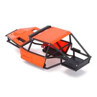 INJORA Rock Tarantula Nylon Buggy Body Chassis Kit For 1/18 TRX4M Orange