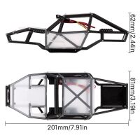 INJORA Rock Tarantula Nylon Buggy Body Chassis Kit For...