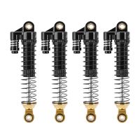 INJORA Brass & Aluminium 59mm Long Threaded Oil Shocks For 1/18 TRX4M (4M-63) 4Pcs