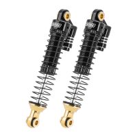 INJORA Brass & Aluminium 59mm Long Threaded Oil Shocks For 1/18 TRX4M (4M-63) 2Pcs