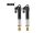 INJORA Brass & Aluminium 59mm Long Threaded Oil Shocks For 1/18 TRX4M (4M-63) 2Pcs