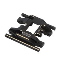 INJORA 53g/Pcs Brass Black Skid Plate Transmission Mount For 1/18 TRX4M (4M-67)