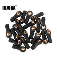 INJORA 20Pcs Plastic Rod Ends With Brass Pivot Balls For INJORA TRX4M Links