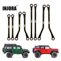 INJORA Black Brass High Clearance Chassis Links Set For 1/18 TRX4M (4M-45)