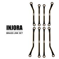 INJORA Black Brass High Clearance Chassis Links Set For...