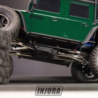 INJORA Black Brass High Clearance Chassis Links Set For 1/18 TRX4M (4M-45)