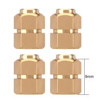 INJORA 9mm Brass Wheel Hex Hub Extenders For 1/18 TRX4M (4M-60)