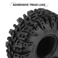 INJORA Swamp Claw 1.0" M/T Tires (4) (64*24mm)