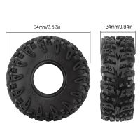 INJORA Swamp Claw 1.0" M/T Tires (4) (64*24mm)