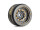 INJORA 1.0" 39g/Pcs Brass Beadlock Wheels Negative Offset 2.65mm For 1/24 1/18 RC Crawlers (W1008) Grey