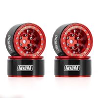 INJORA 1.0 Negative Offset 2.85mm Beadlock Aluminum Wheel...