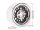 INJORA 1.9" Deep Dish Carbon Aluminum Beadlock Wheels Offset -10mm For 1/10 RC Crawlers (W1953) Silver